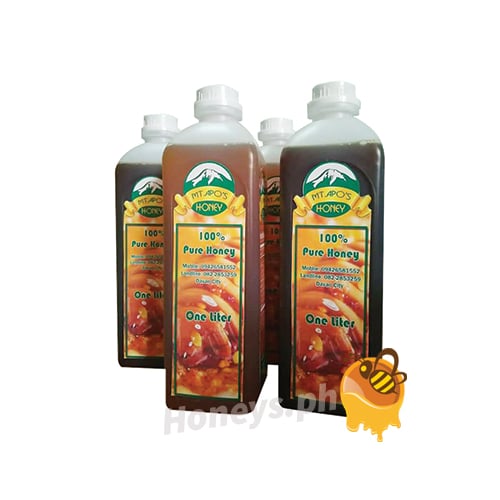 Mt. Apo Honey 1 Liter (12 Bottles, Reseller Package)